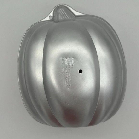 Wilton Halloween 3D Stand Up JACK-O-LANTERN Pumpkin Baking Cake Pan Vintage - Picture 5 of 9
